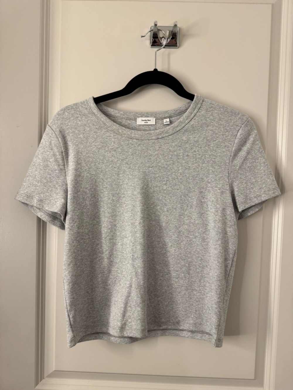 Aritzia Sunday Best BESTHUG™ LITTLE RIBBED T-SHIRT Size Large